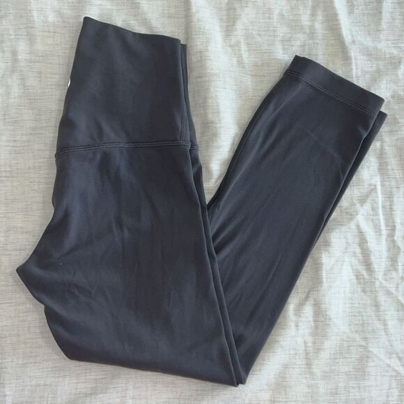 Lululemon Align Crop 21 inch Gray Size 2 Mid Rise - Picture 6 of 10